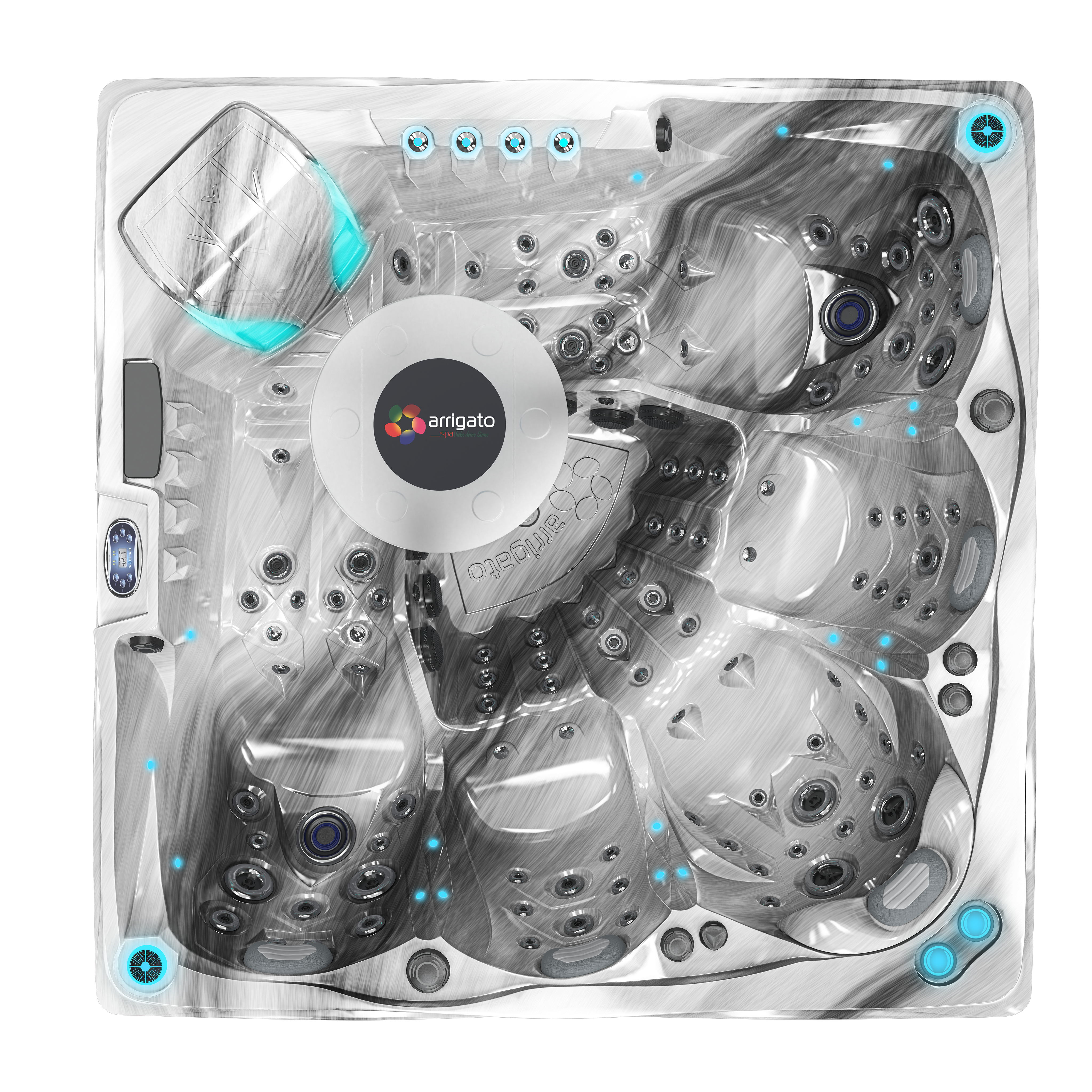 Whirlpool Dubai PLUS 123 Düsen **Game Changer ODYSSE Limited Edition, 12 Stück weltweit**